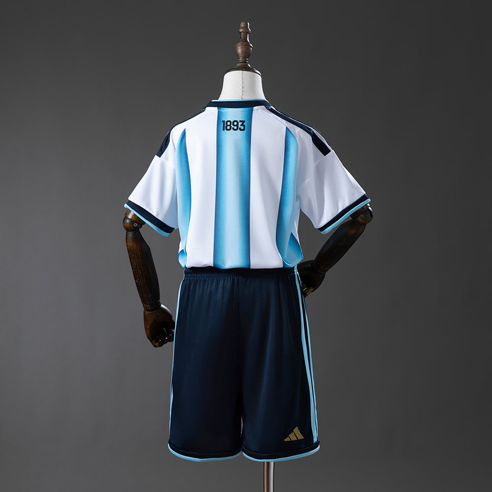 2026 Kids Argentina Home Jersey