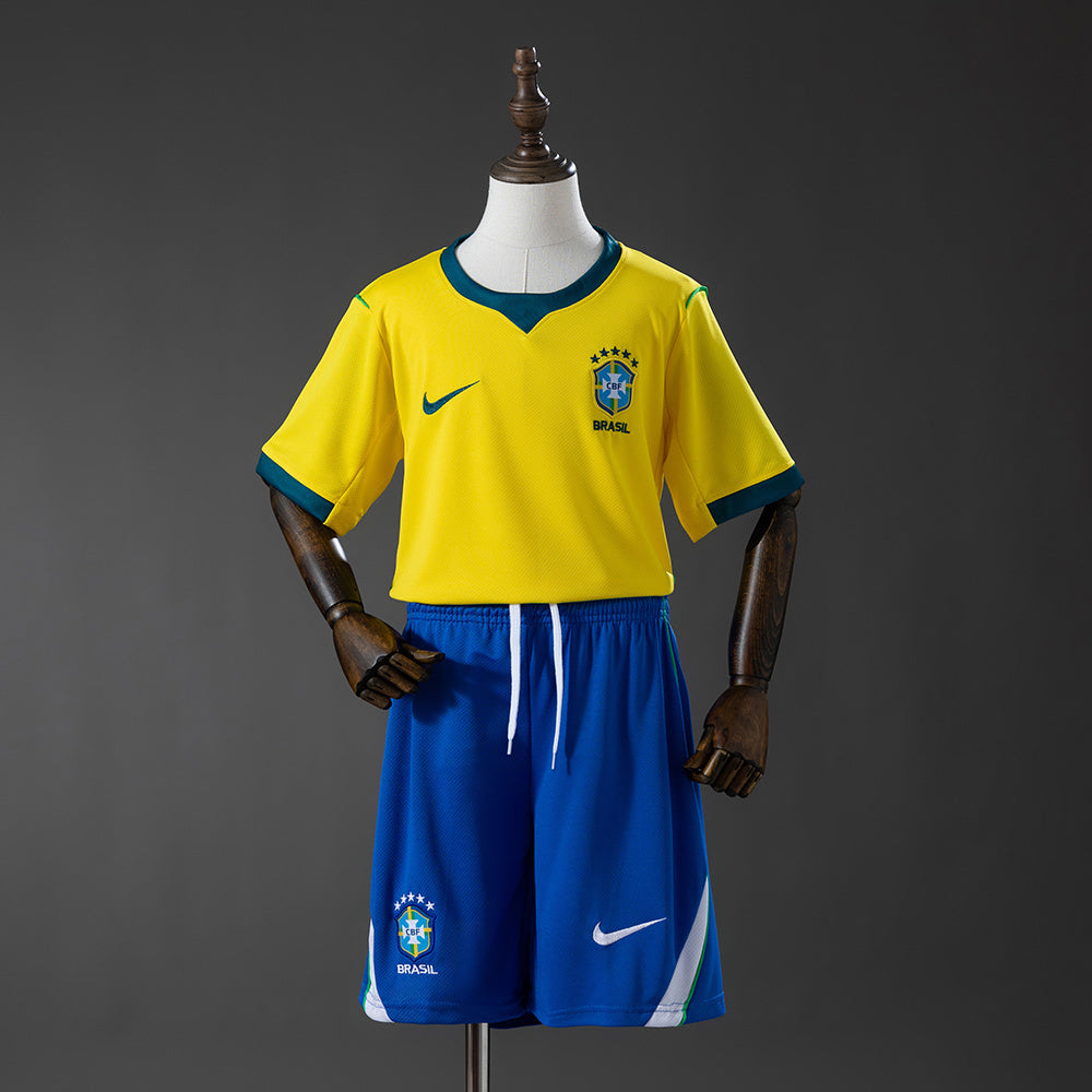 2026 Kids Brazil Home Jersey