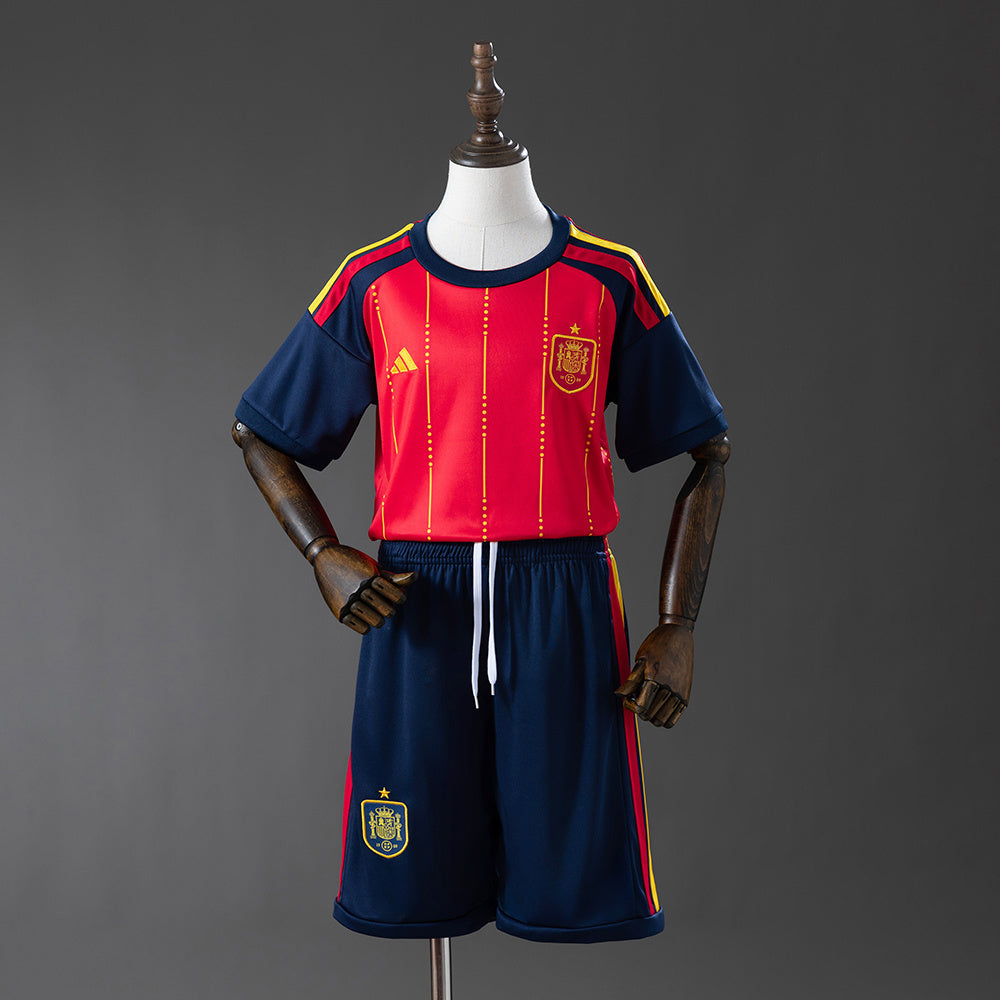2026 Kids Spain Home Jersey